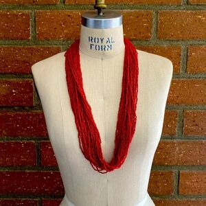 Coral beads necklace